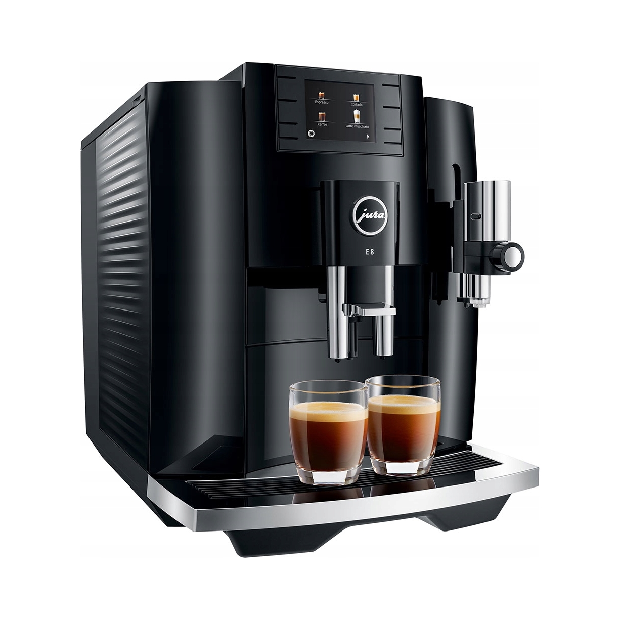 Automatický kávovar na espresso Jura E8 Piano Black (EC)1451 W čierny