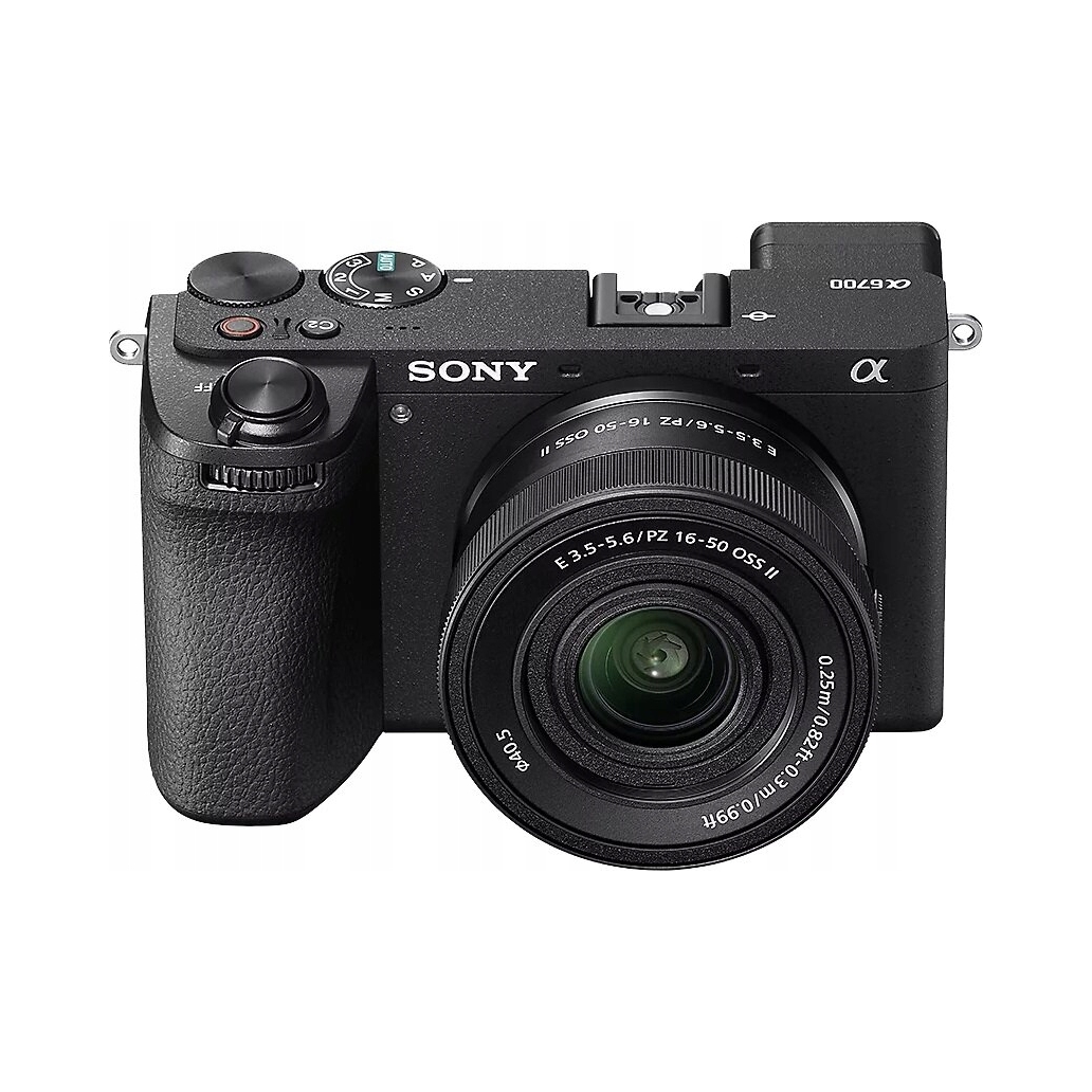 Digitální fotoaparát Sony Alpha A6700 26 Mpix, video Uhd 4K 120p objektiv 16-50 mm f/3.5 5.6 Oss II
