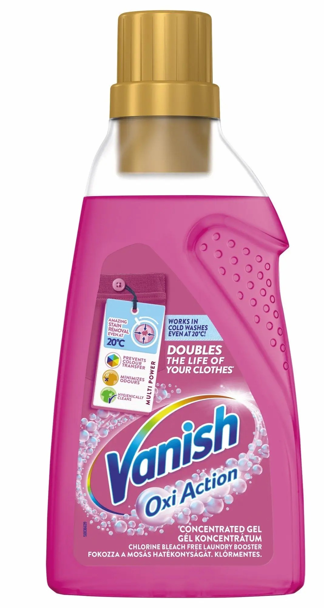 Levně Vanish Oxi Action Gelový odstraňovač skvrn 750 ml