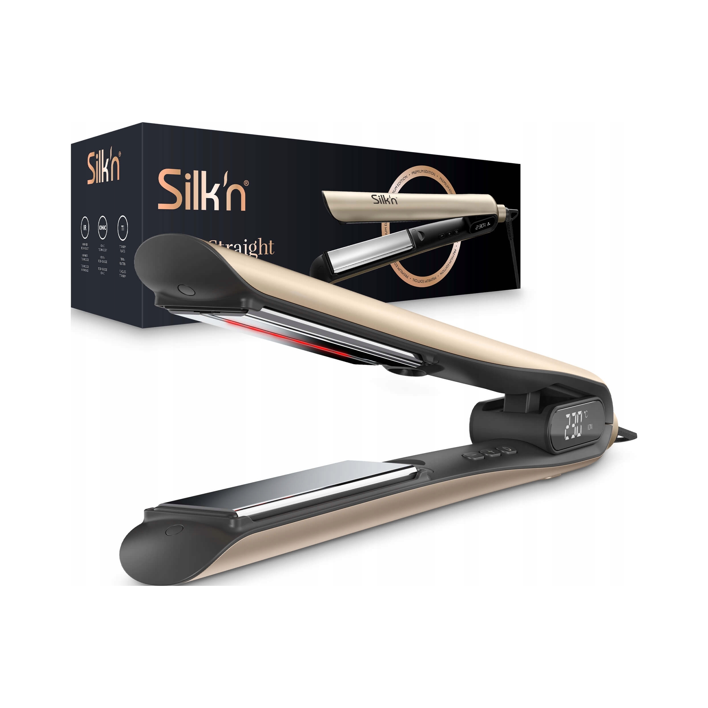 Silk'n Haarglatter I Silkystraight I Haarglatter Mit Infrarot- Und Ionentec
