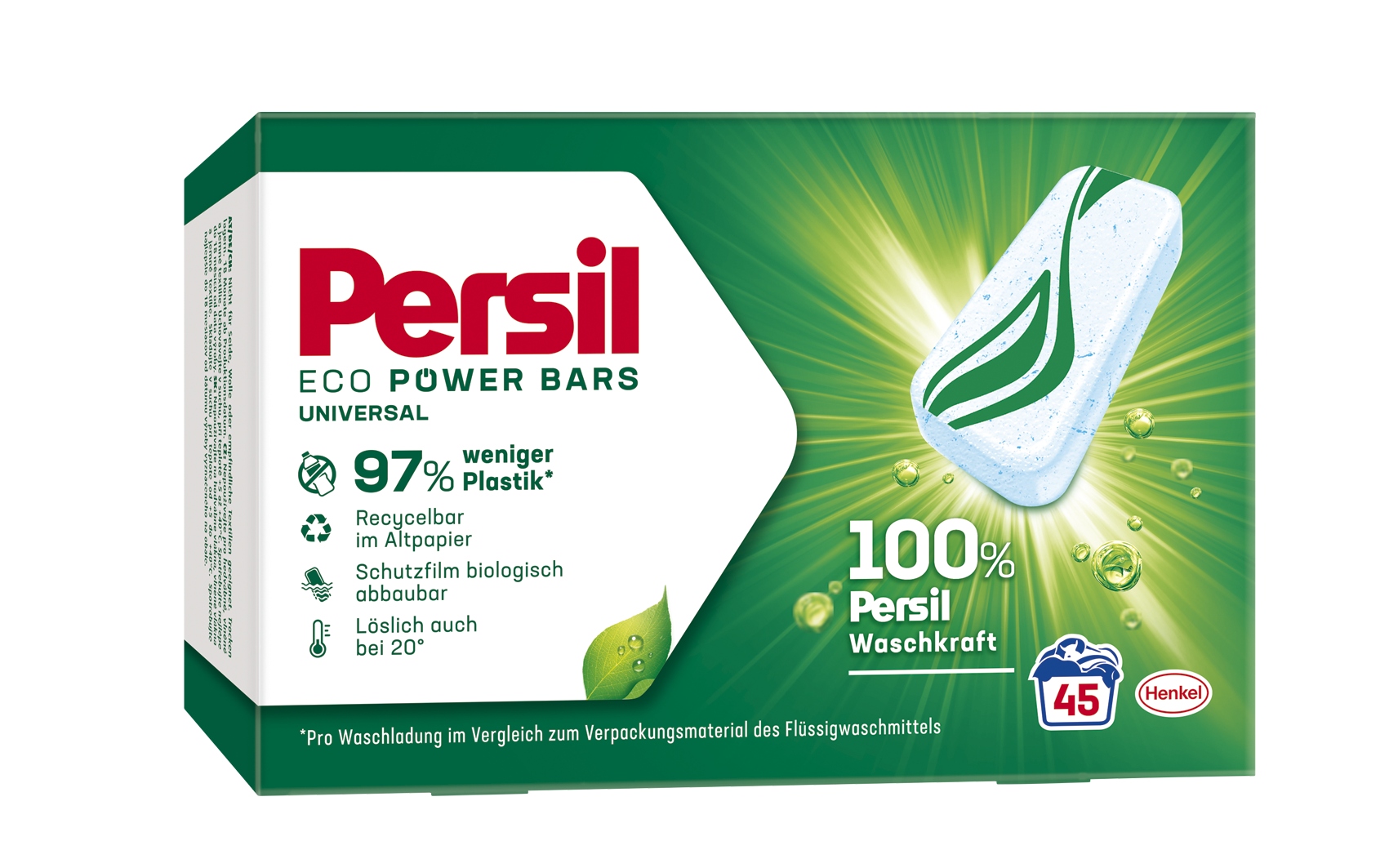 Persil Eco Power Bars Universal Tabletki 45 prań