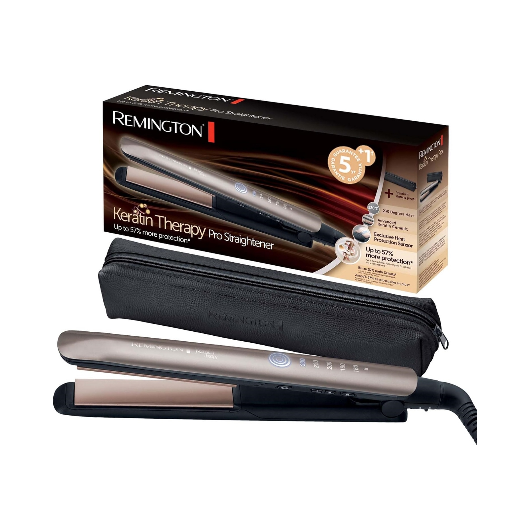 Žehlička Na Vlasy Remington S8593 Keratin Therapy