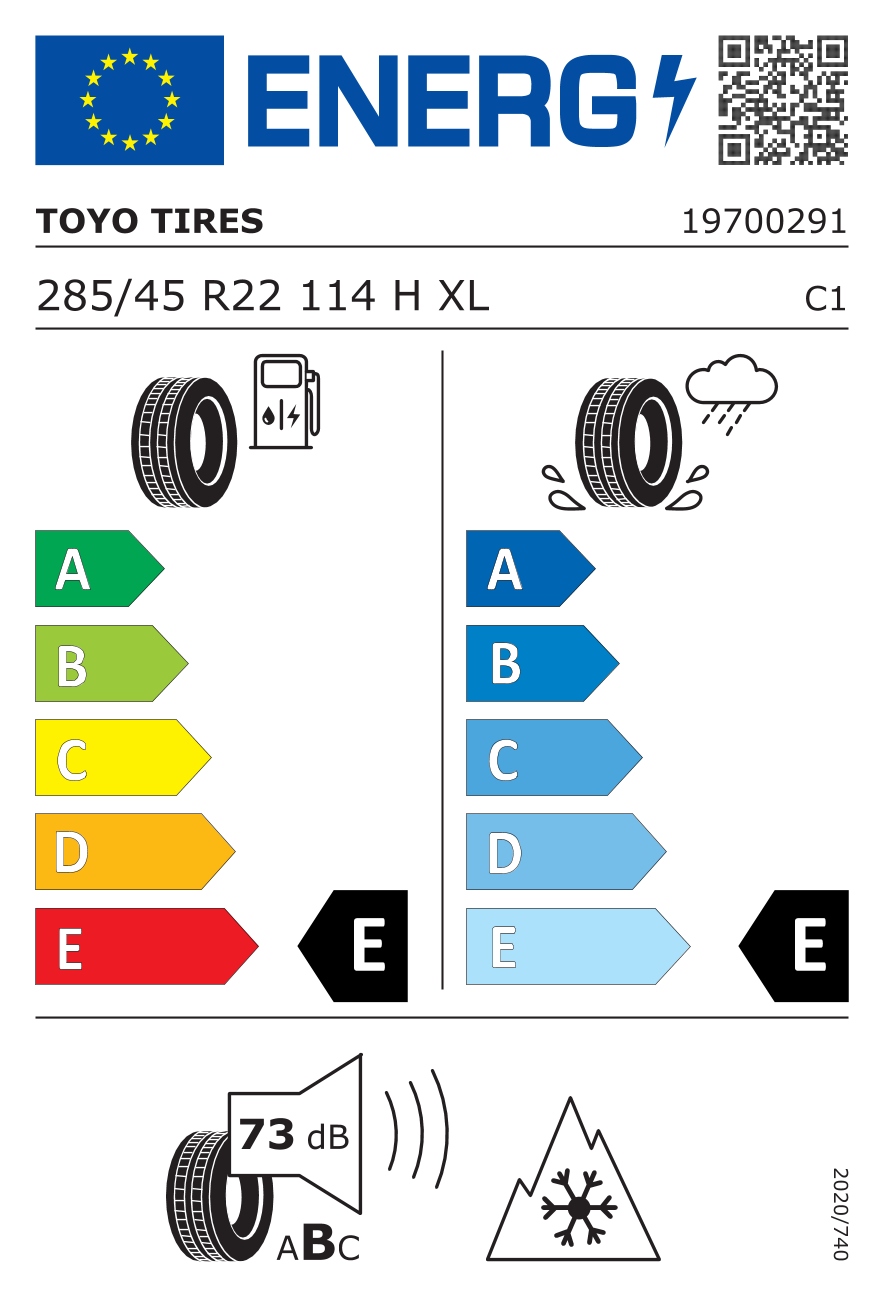 pneumatika Toyo Observe GSi6 Ls XL Fsl 285/45R22 114H
