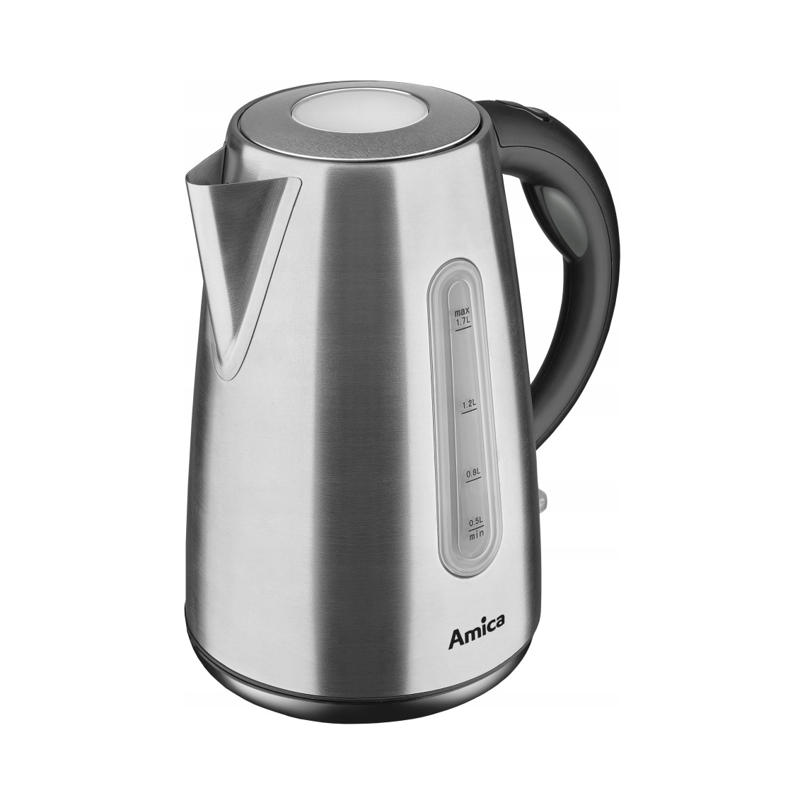 Rychlovarná konvice Amica Kf 4033 2200 W 1,7 l stříbrná/šedá