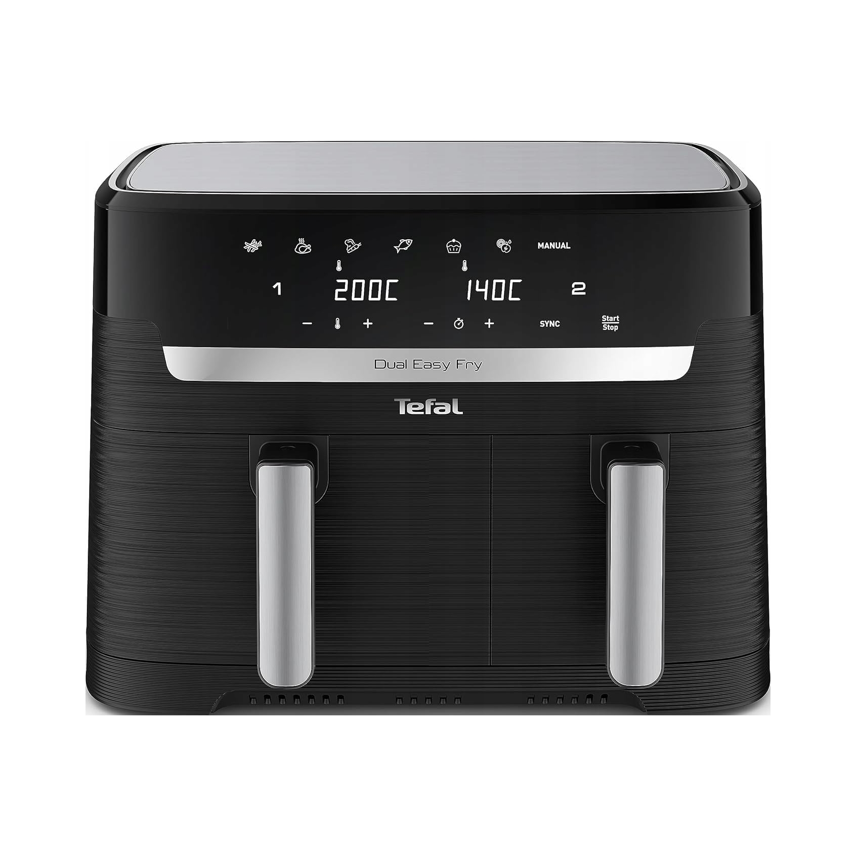 Frytkownica Beztłuszczowa Tefal EY901810 Dual EasyFry 8.3L AirFryer XXL