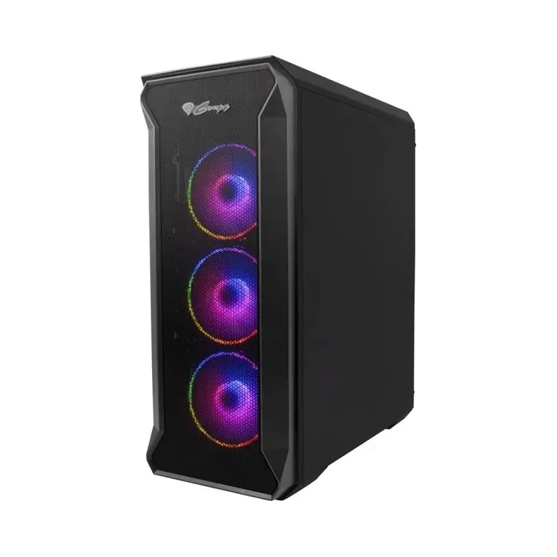 Počítačová skriňa Genesis Irid 505 Argb V2/ Midi Tower/ Transpar./ Čierna…