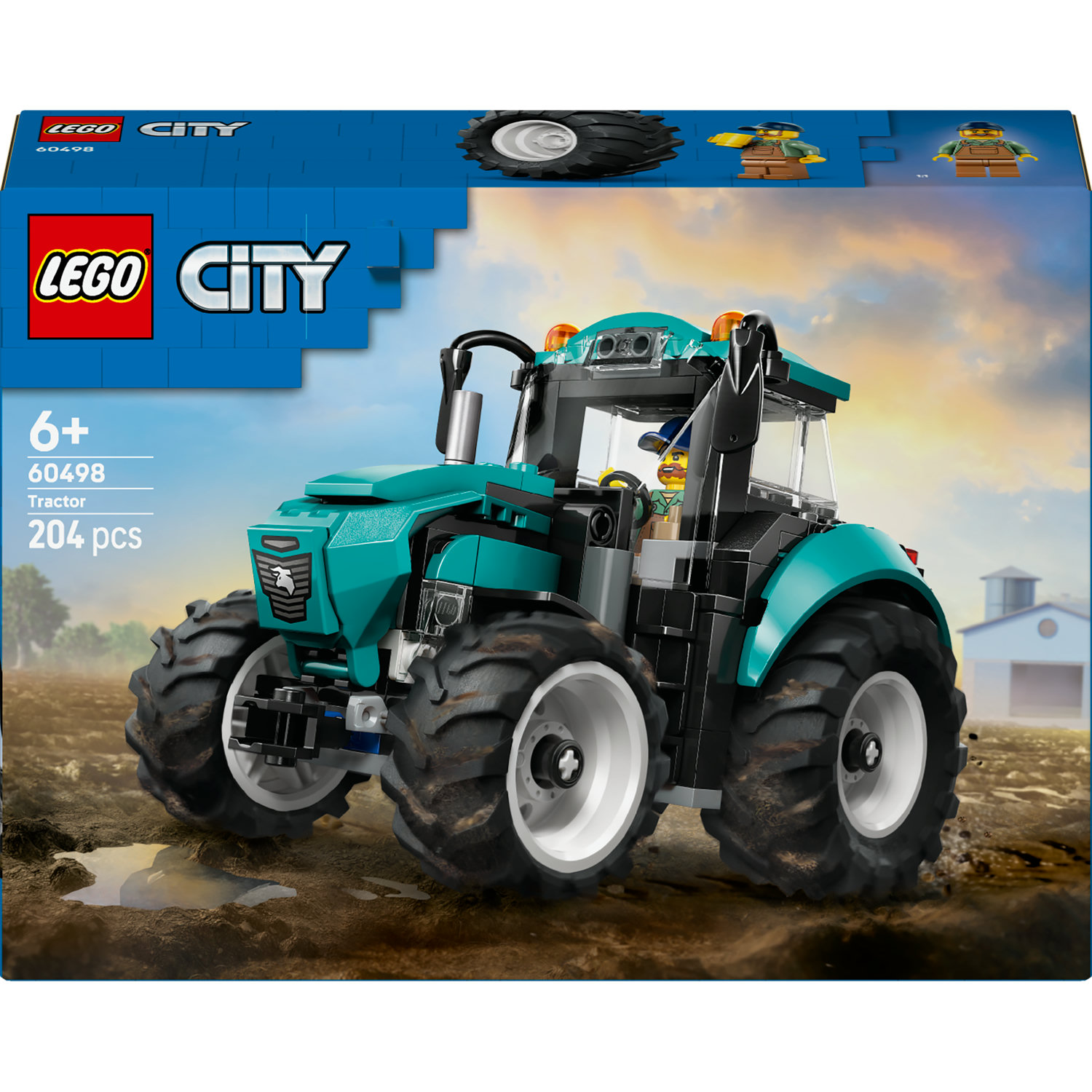 LEGO City 60498 Traktor, klocki