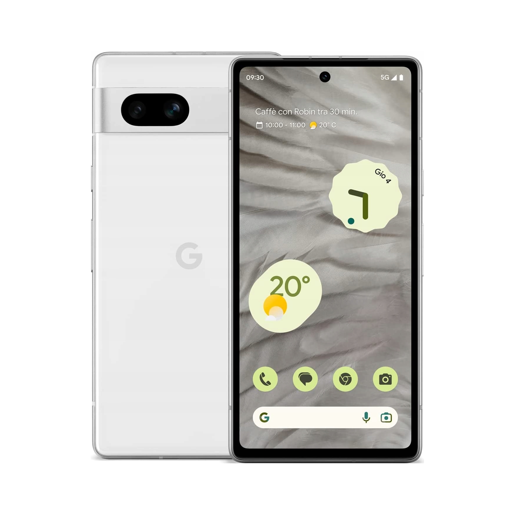 Смартфон Google Pixel 7A 8 ГБ / 128 ГБ 5G белый