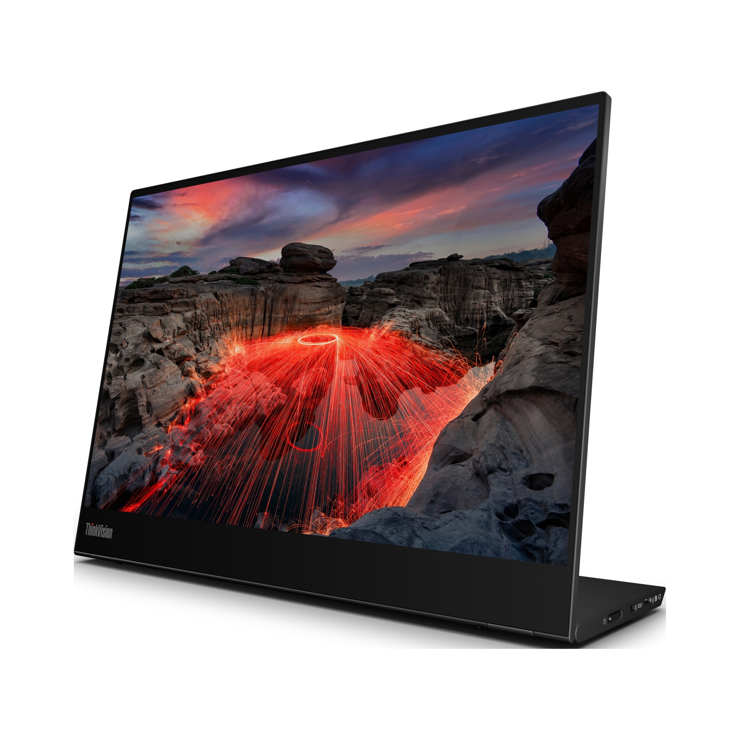 Led Monitor Lenovo ThinkVision M14t 14" 2048 x 1152 px Ips Pls