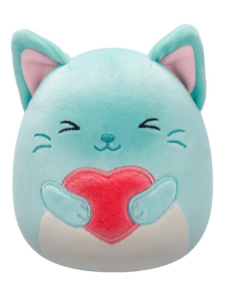 Jazwares SQVA01323 Squishmallows Seria F Wersja B Walentynki pluszak 19 cm