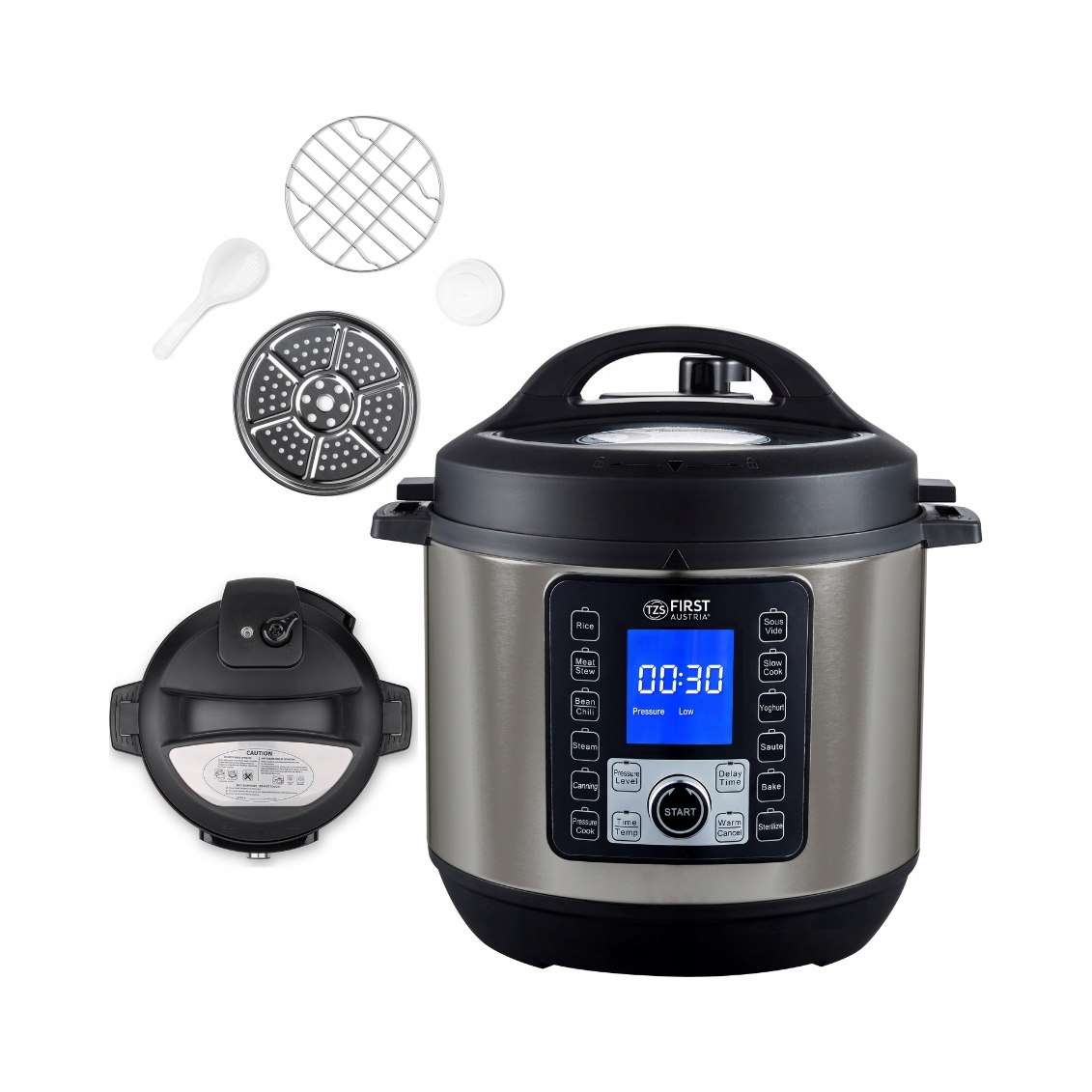Szybkowar Elektryczny 6L First Austria multicooker 1000w 12 programów