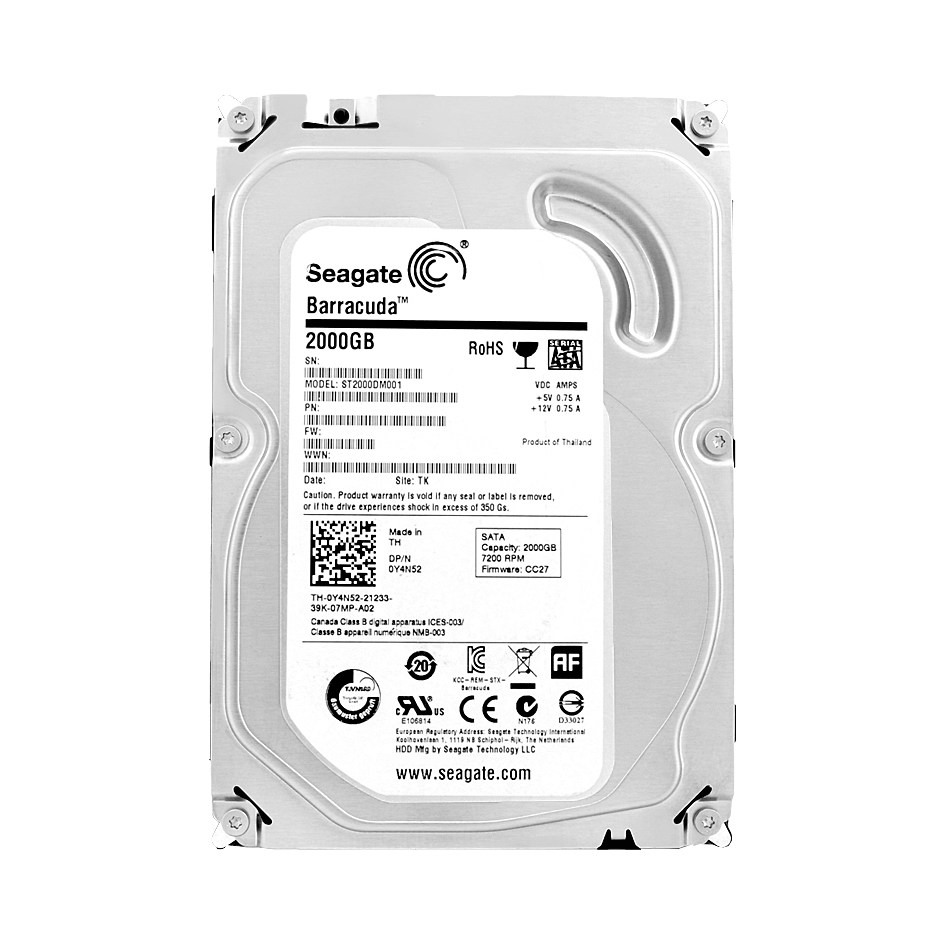 Dysk twardy Seagate Desktop ST2000DM001 2TB Sata III 3,5"