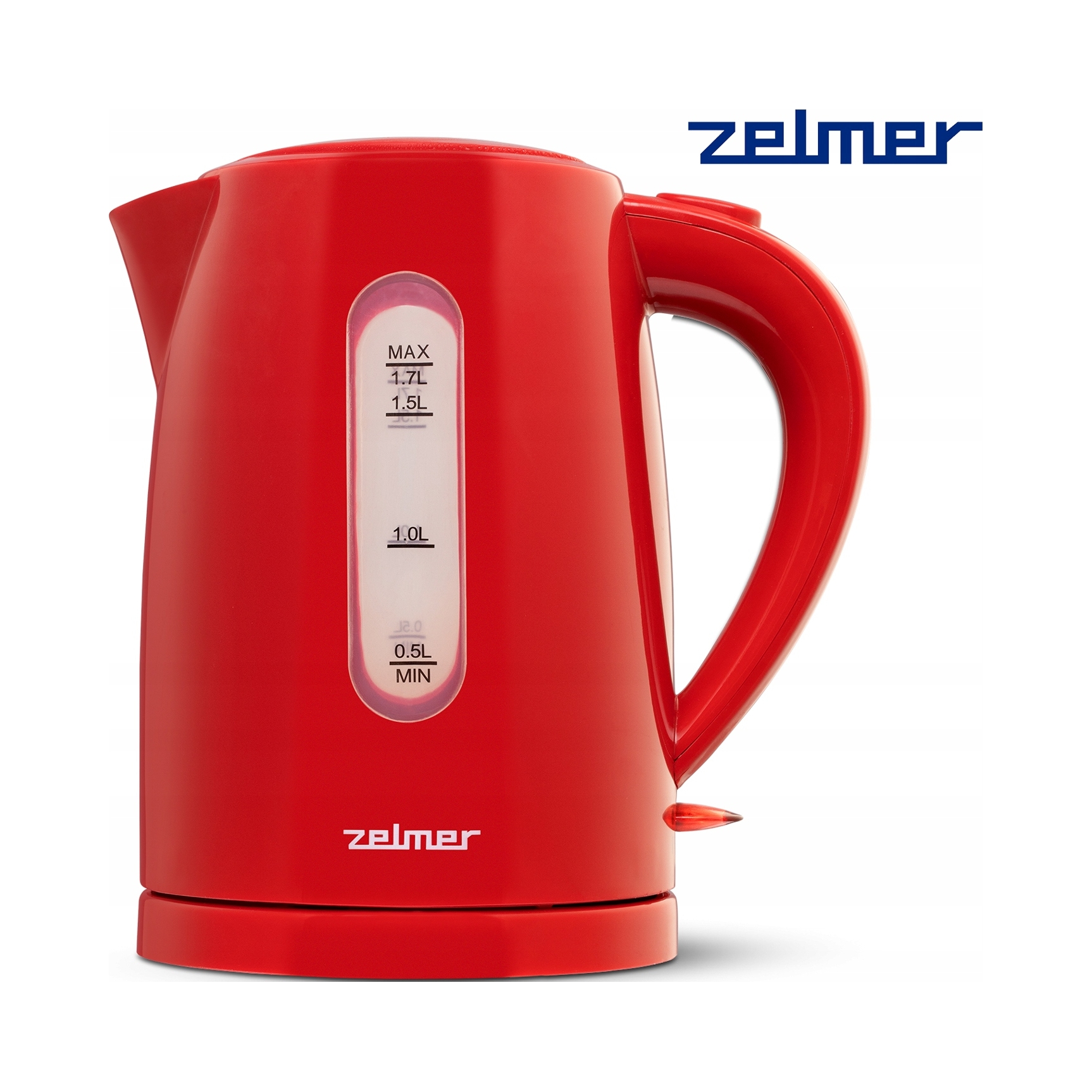 Czajnik elektryczny Zelmer ZCK7616R 2200 W 1,7 l czerwony