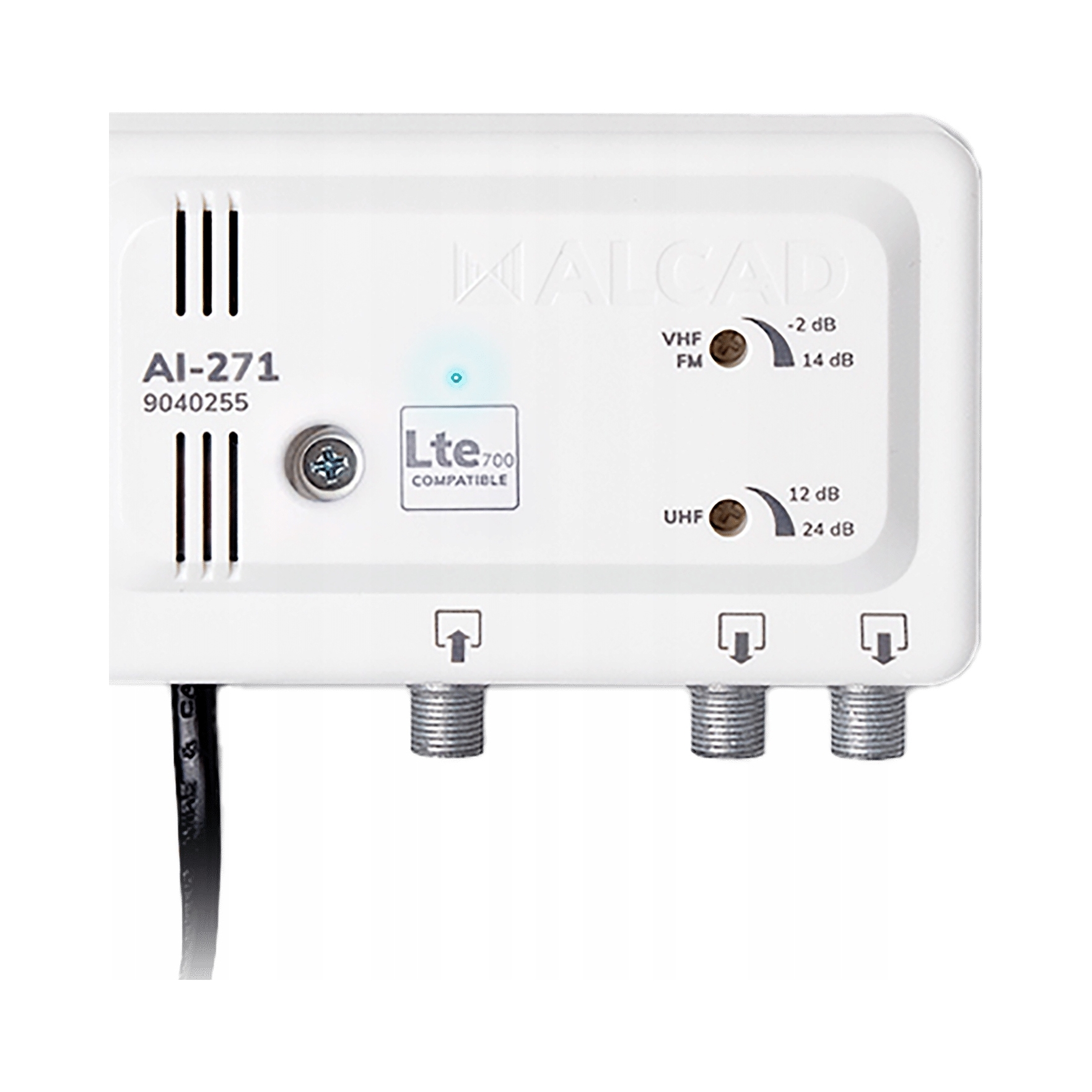 Wzmacniacz antenowy wewnętrzny 2 wyjścia LTE700 Ai- 271 Alcad Alcad
