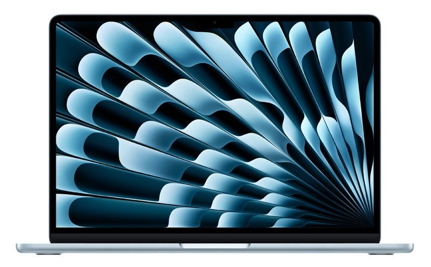 Notebook Apple MacBook Air 15 M4 15,3" Apple M4 24 Gb 512 Gb modrý