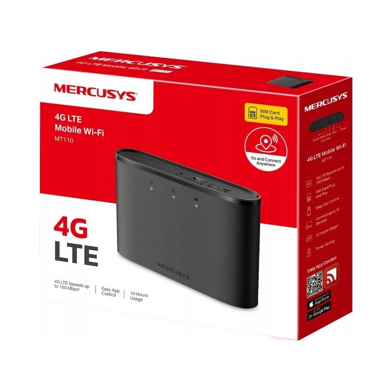 Modem Mercusys MT110 WiFi b/g/n 3G/4G (lte) 150Mbps