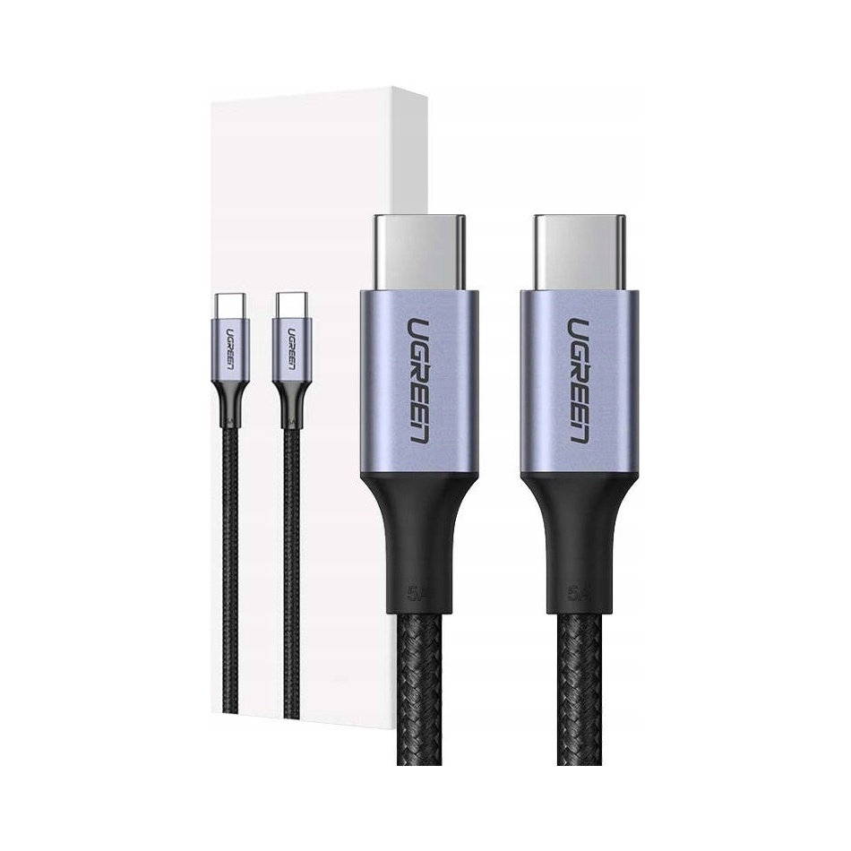 Kabel Usb-c Usb-c Ugreen US316 100W 1,5m czarny