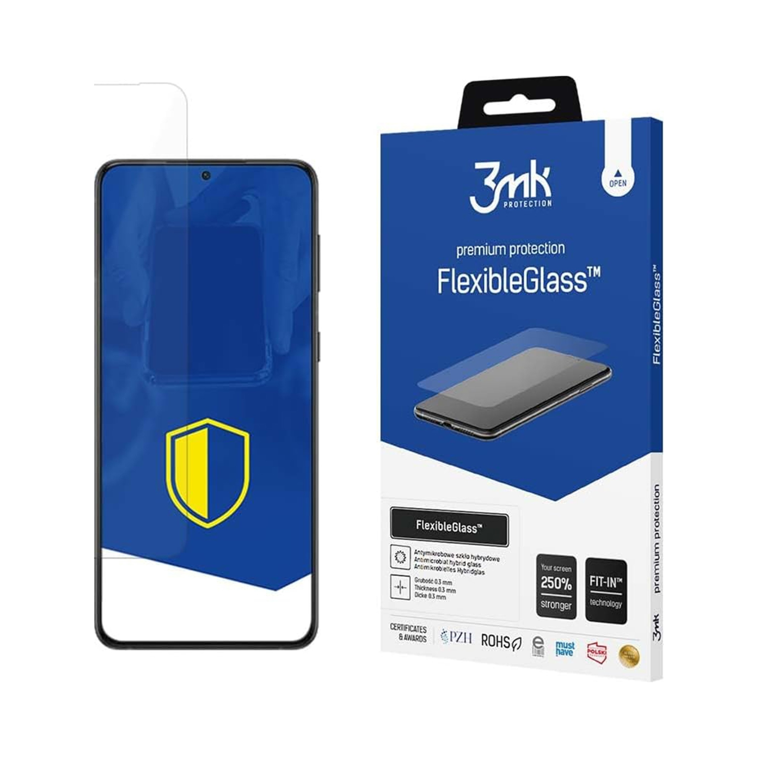 3MK Szkło hybrydowe FlexibleGlass do Samsung S24 S921