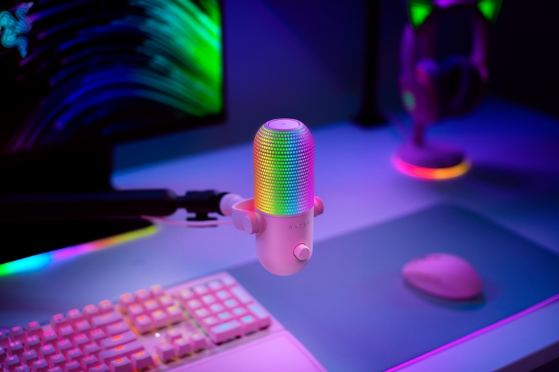 Razer Mikrofon Seiren V3 Chroma, Quartz — 12