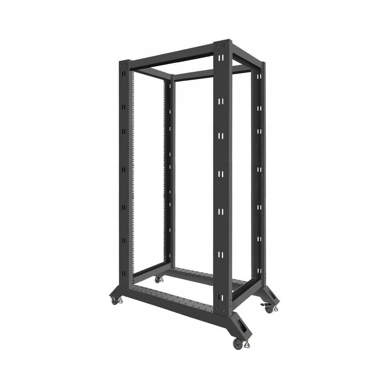 Lanberg OR01-6032-B 32U voľne stojaci rack, čierny