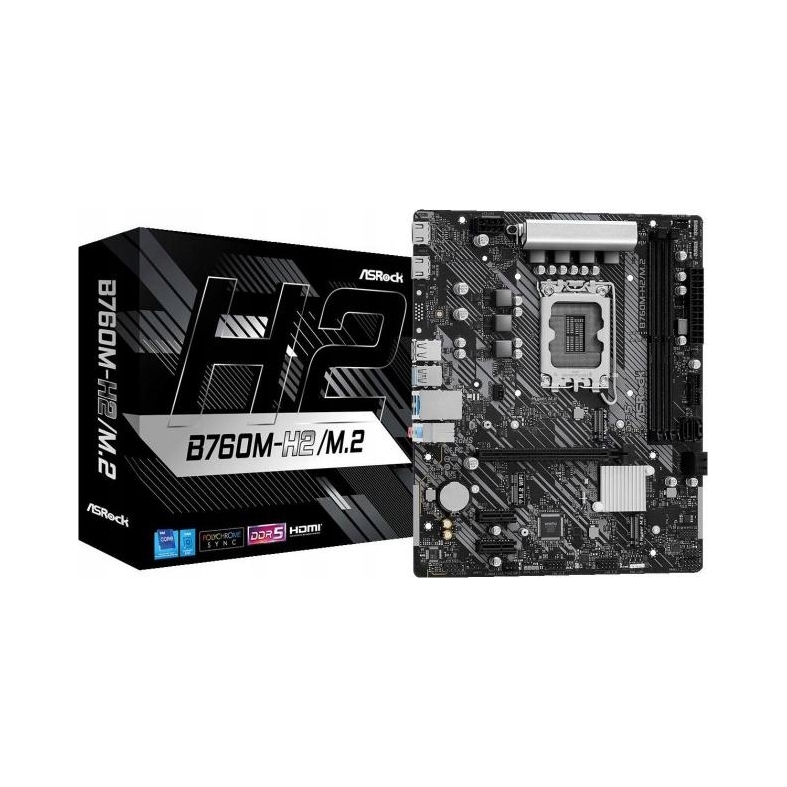 Základná doska Micro Atx ASRock B760M-H2/M.2