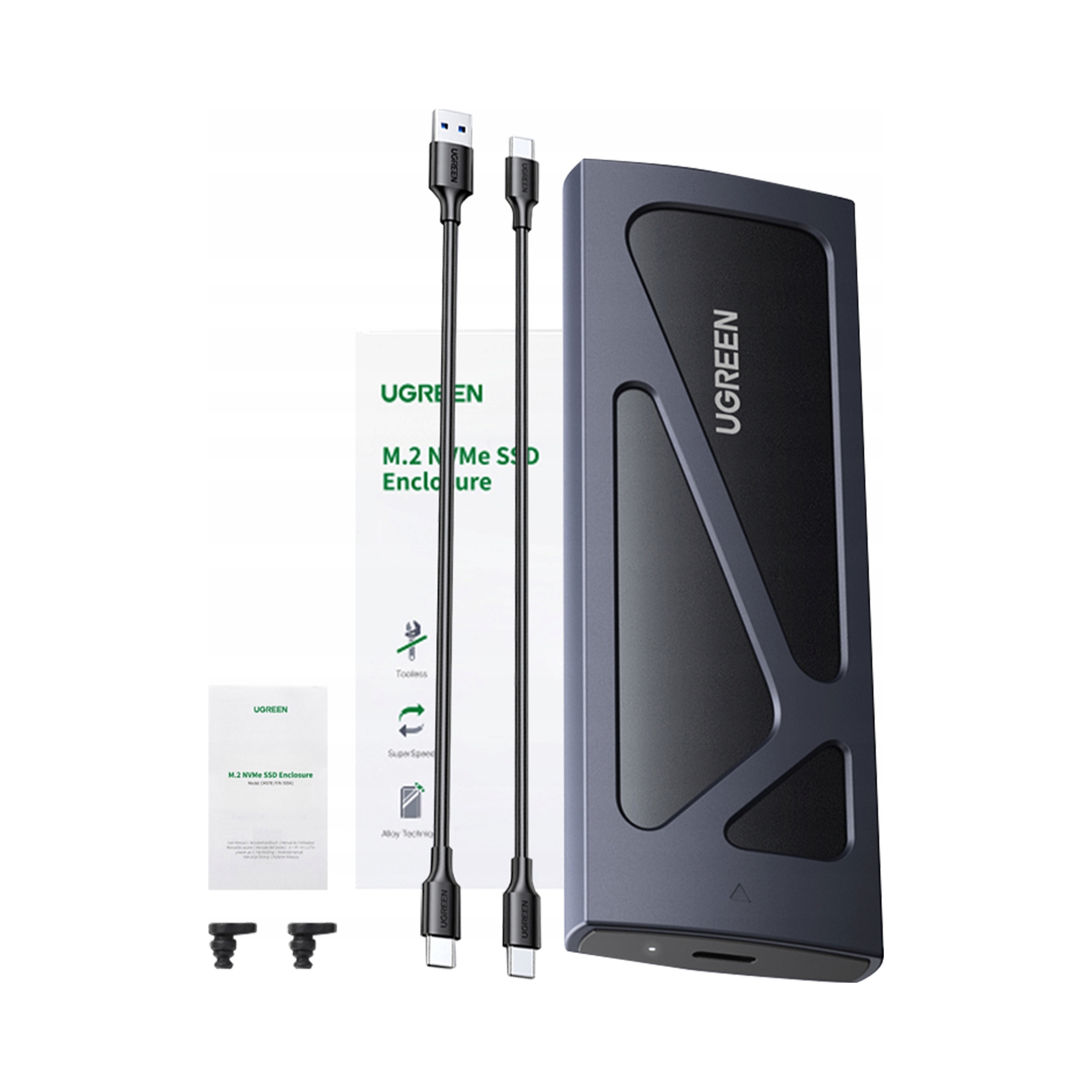 Obudowa Ssd Ugreen 15512 M. 2 NVMe Ugreen
