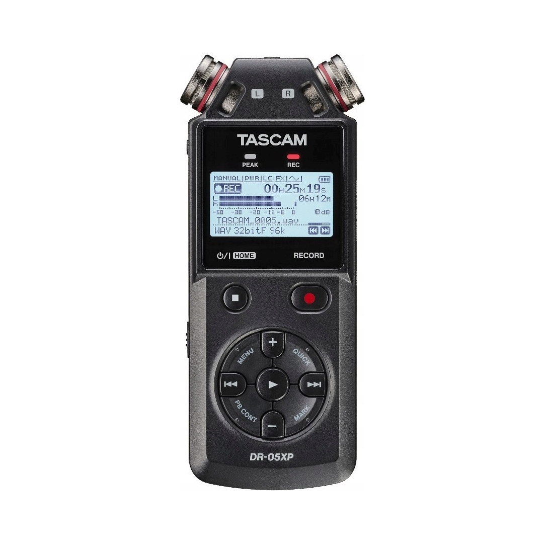 Dyktafon rejestrator cyfrowy Tascam DR-05XP przenośny z interfejsem Usb