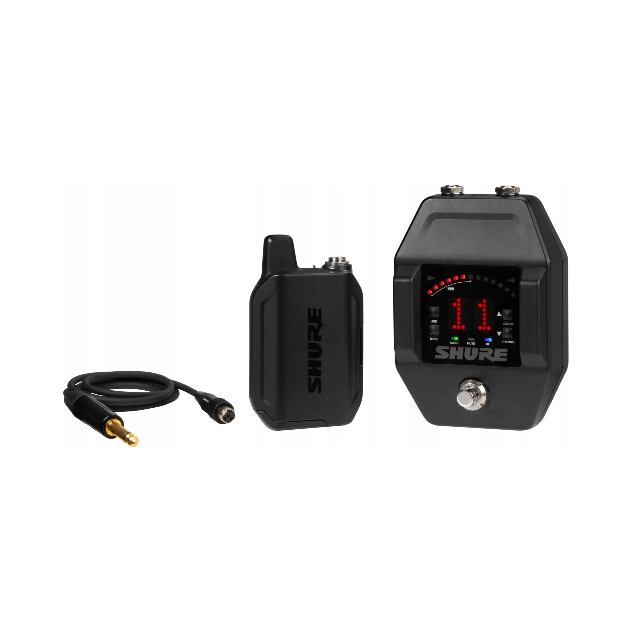 Shure GLXD16+E-Z4 bezdrôtový systém Dual Band s káblom WA305
