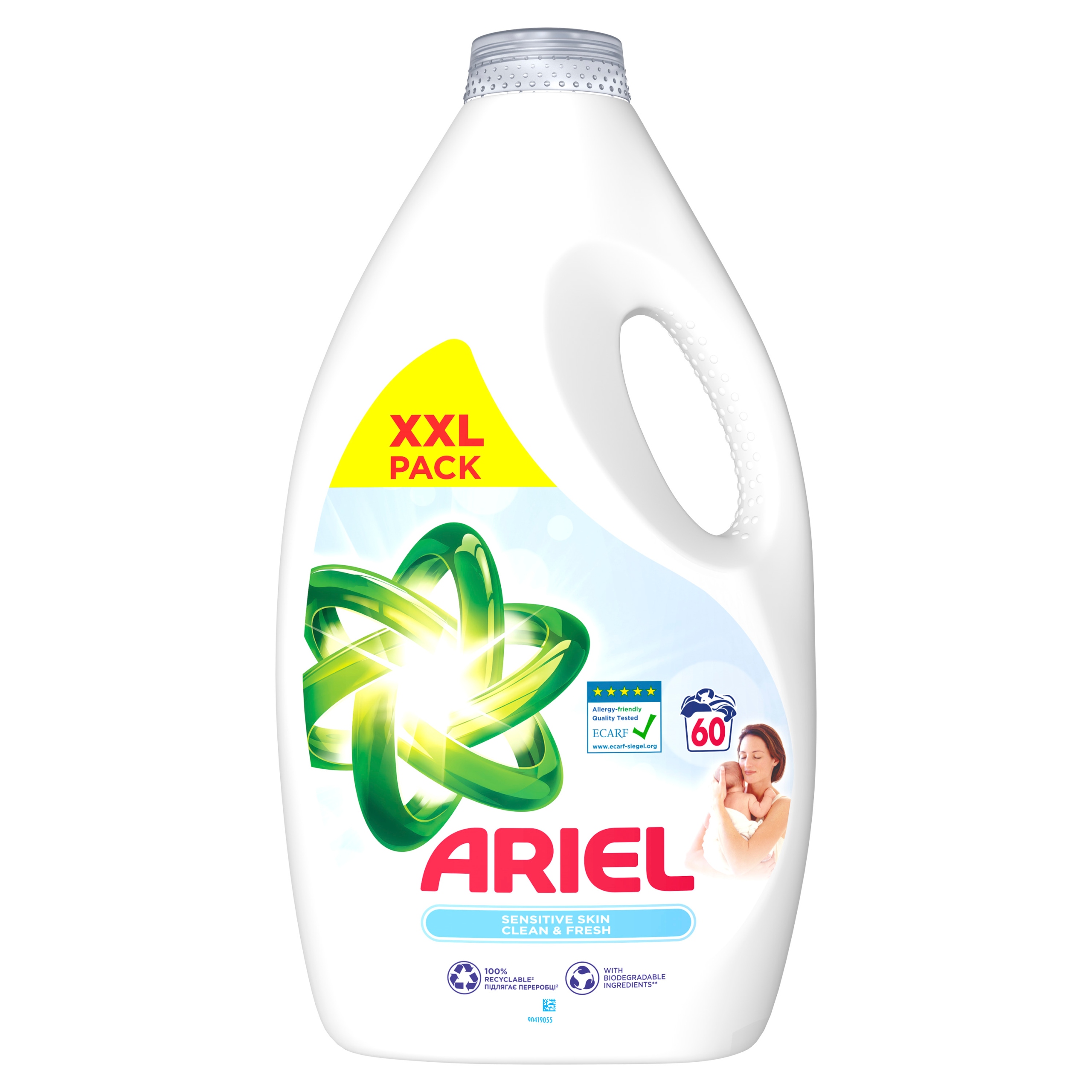 

Płyn do prania białego Ariel 3 l sensitive