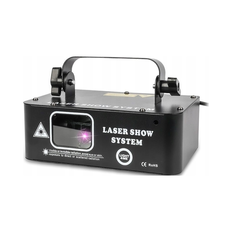 LIGHT4ME Laser Rgb Geometric 500mW laserový projektor