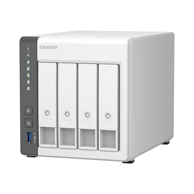 Súborový server Nas Qnap TS-433-4G, 4 Gb DDR4 Ram, pre 4x Hdd/ssd disky