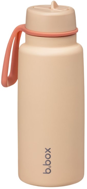 B.BOX Butelka Termiczna B.BOX Ze Składanym Ustnikiem 1L Melon Mist Kolor pomarańczowy