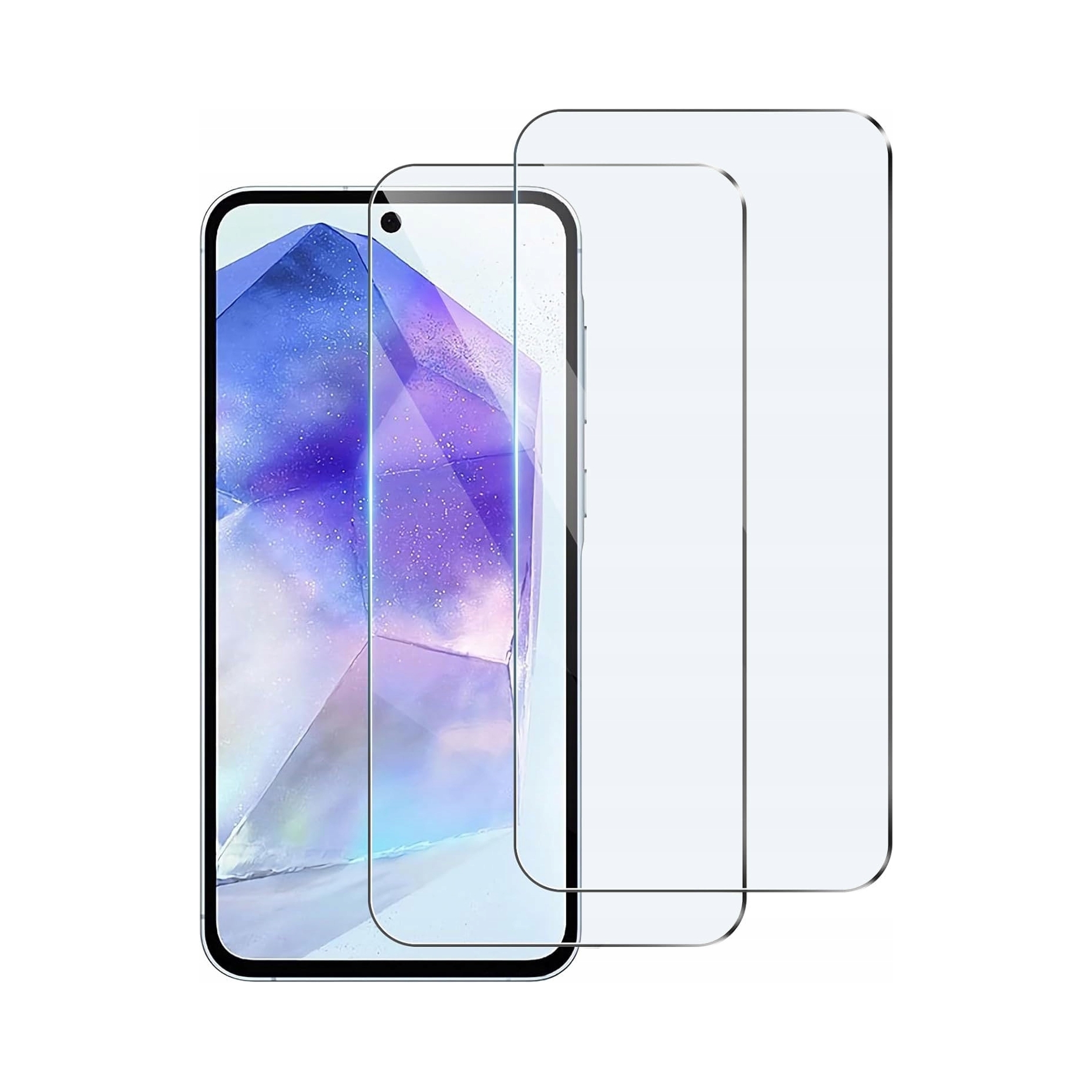 Etui Do Magsafe Czarne Matowe Do Samsung S23 Fe 2x Szkło