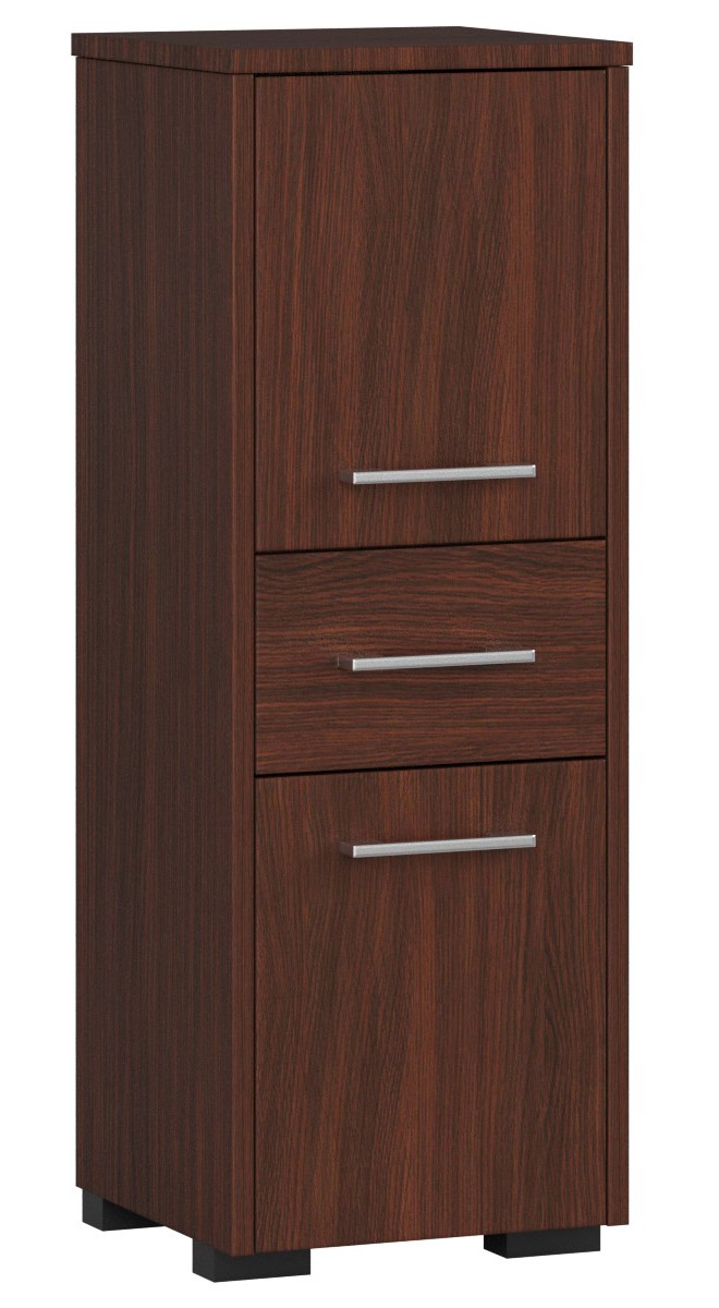 Szafka Łazienka Fin Słupek 30 2D 1SZ 85cm Venge