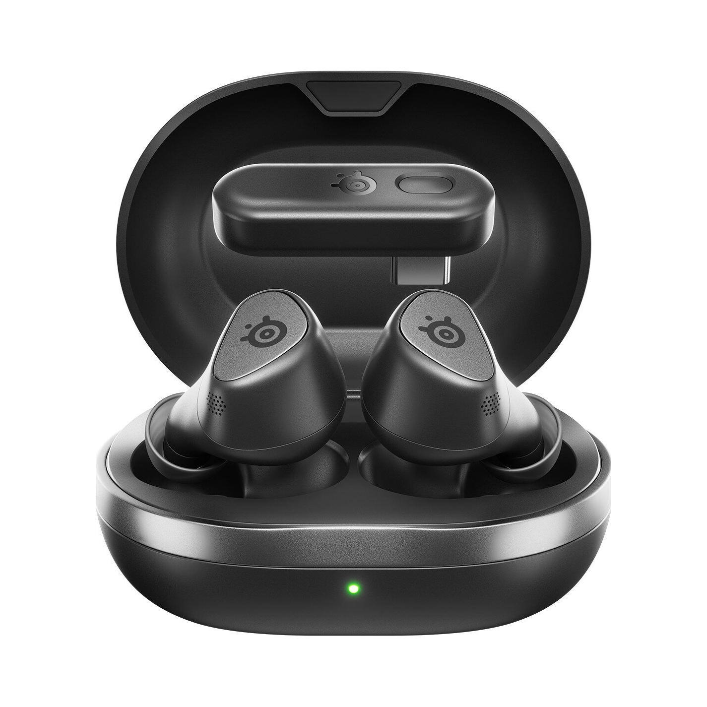 Slúchadlá SteelSeries Arctis GameBuds do uší čierna bezdrôtová Anc