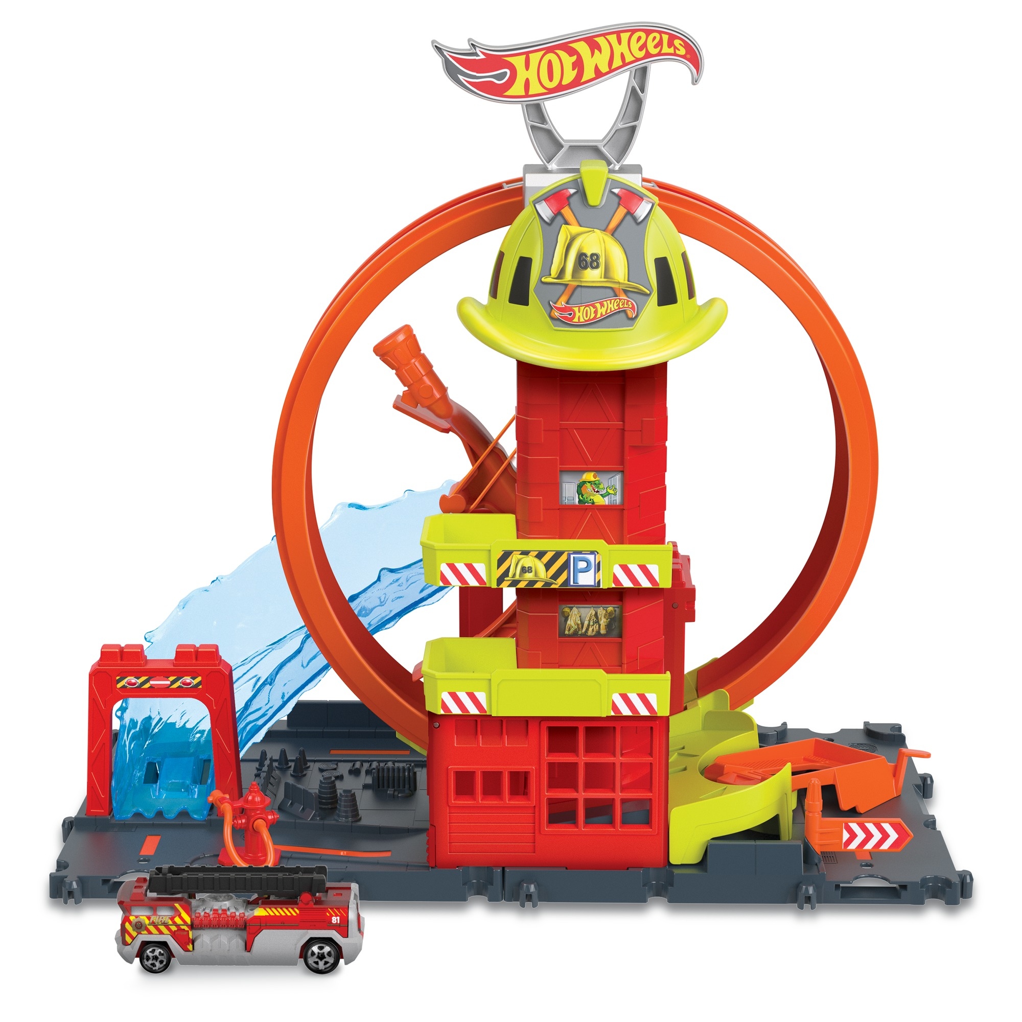 

Hot Wheels City remiza strażacka HKX41