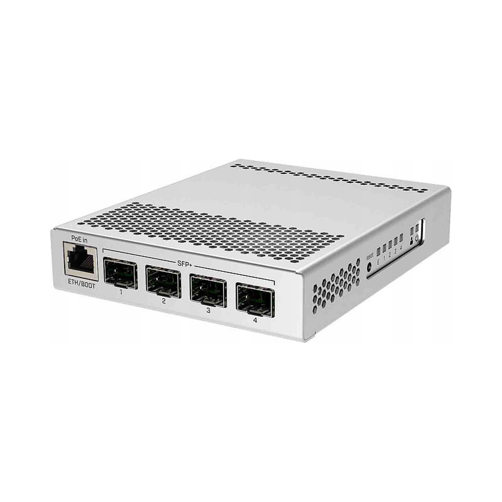 Sieťový prepínač MikroTik CRS305-1G-4S+IN s portom Gigabit Ethernet a 4x Sfp