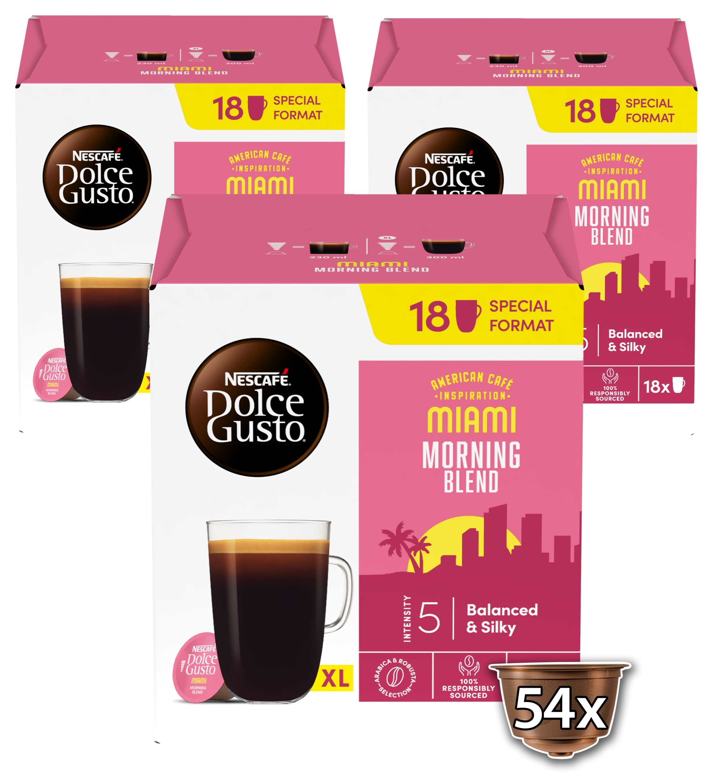 Kapsle do Dolce Gusto Nescafe Dolce Gusto Grande Intenso 54 ks