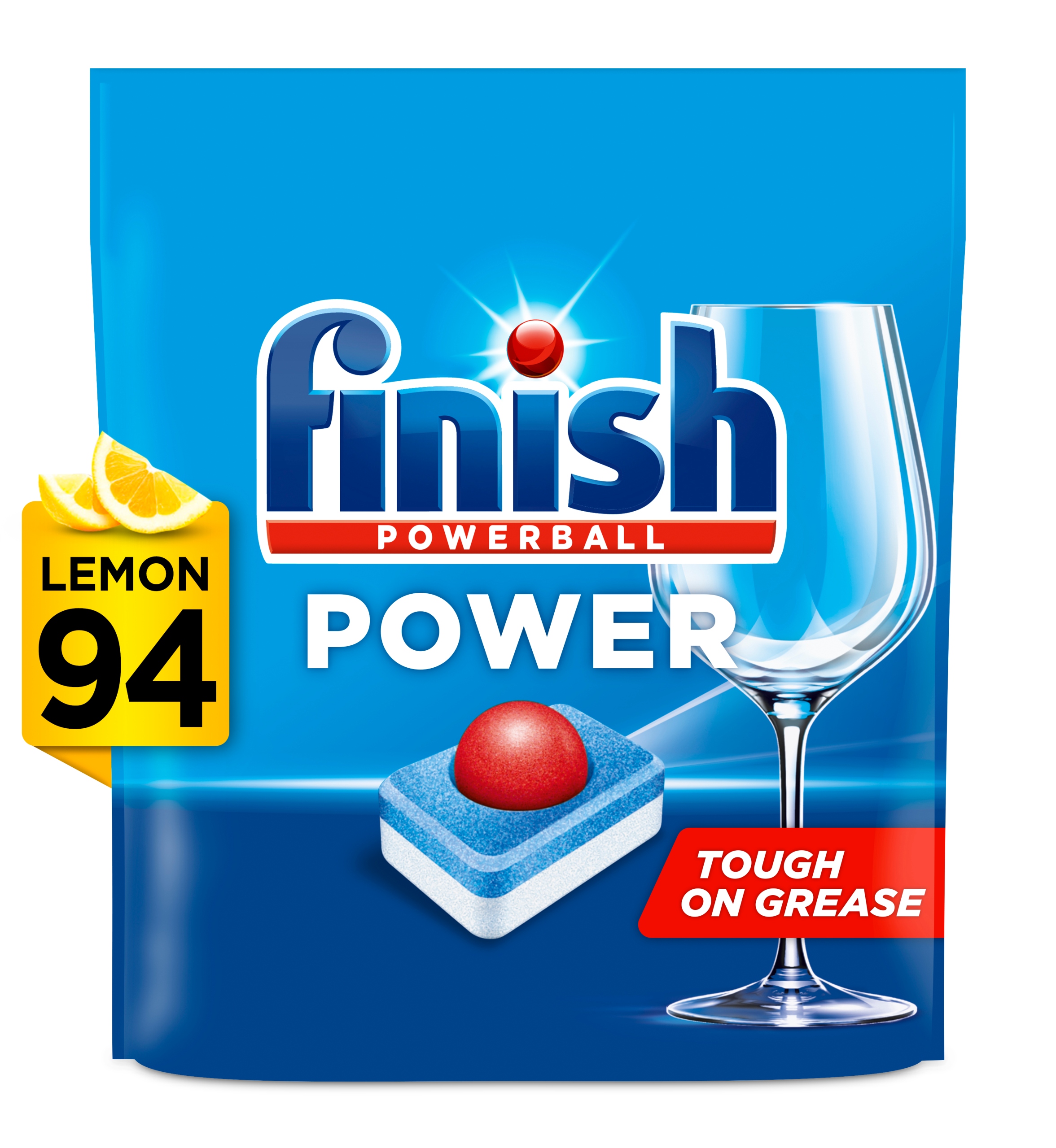 Tablety do myčky Finish Powerball All in 1 Max Lemon 94 tablet