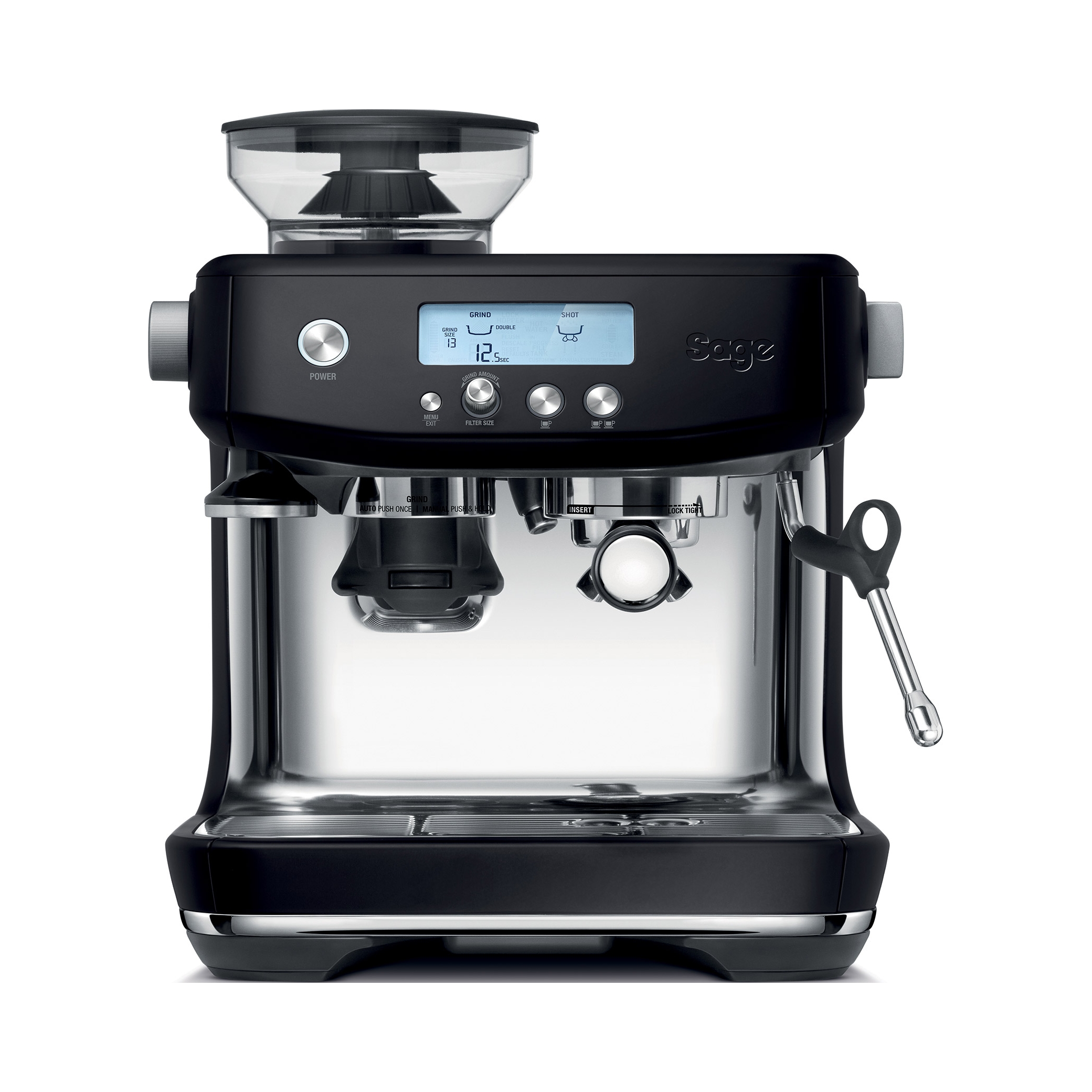 Kolbowy ekspres ciśnieniowy Sage SES878BTR 1680 W czarny