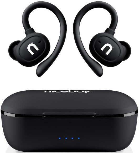 Bezdrátová sluchátka Niceboy Hive Airsport 3 (hive-airsport-3) černá