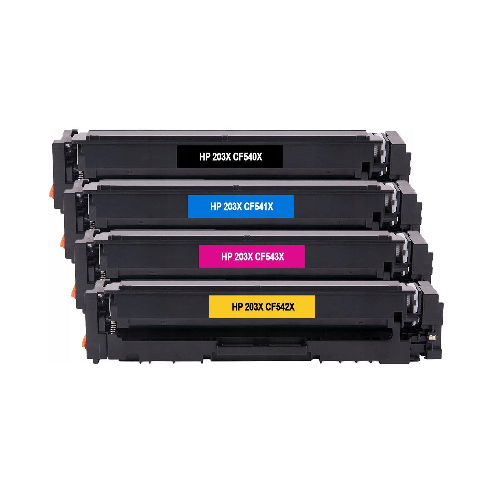 4x toner 203X CF540X do Hp LaserJet Pro M254nw M280nw M281fw M281fdw XL