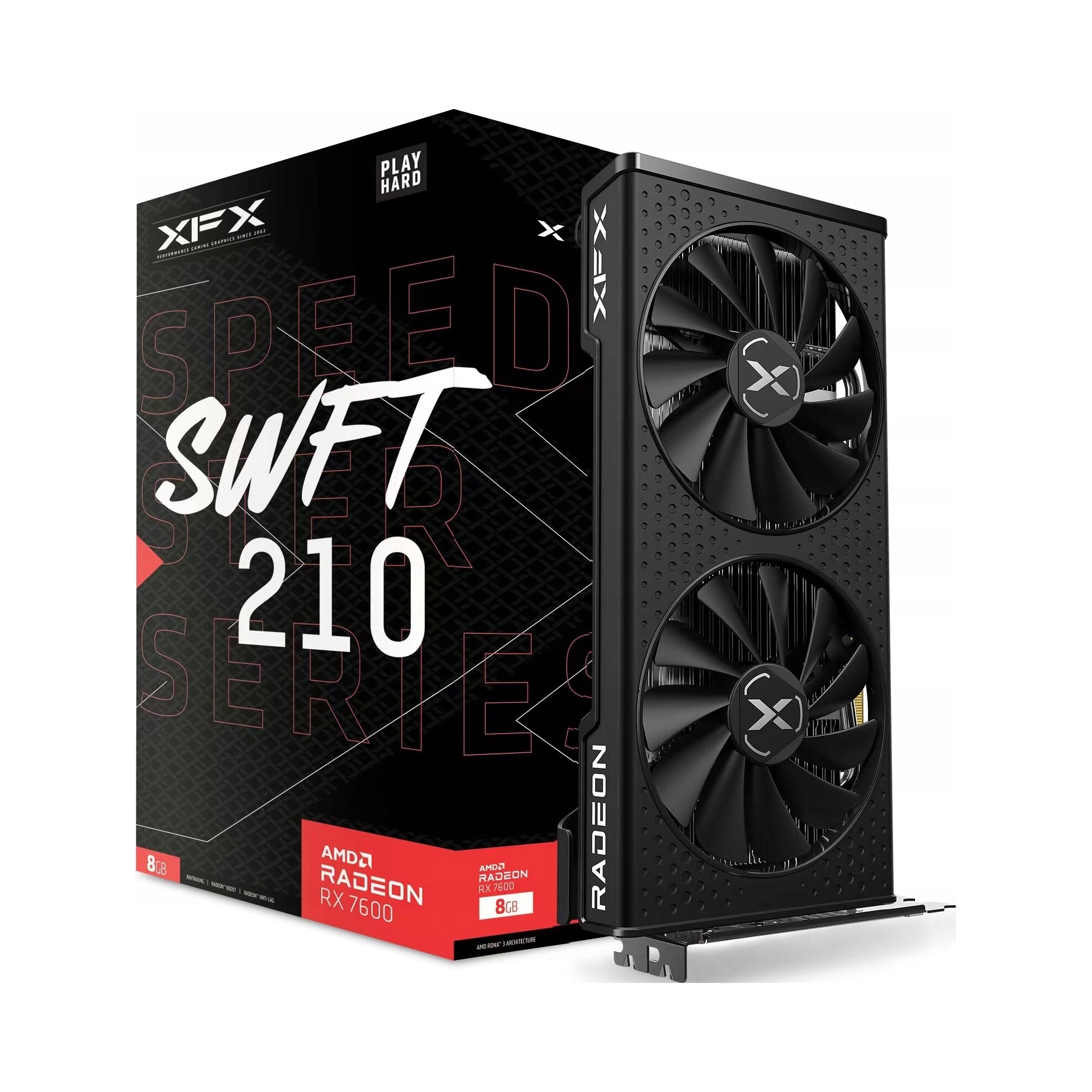 Karta graficzna Xfx Radeon Rx 7600 Speedster 8 Gb