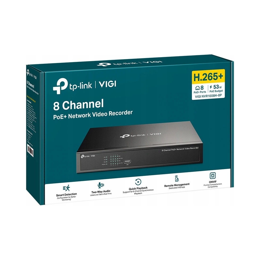 Rekordér Tp-Link Vigi NVR1008H-8P