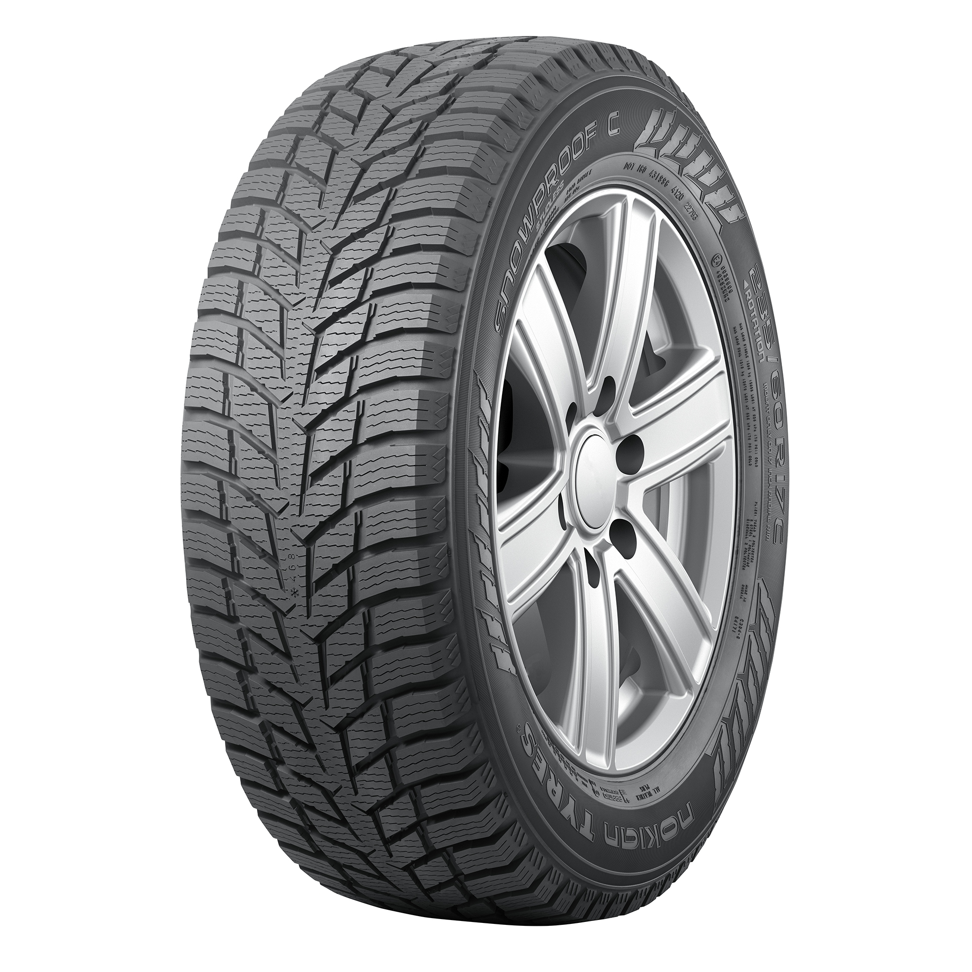 4X шины 195 / 70R15C NOKIAN SNOWPROOF c 104/102 R