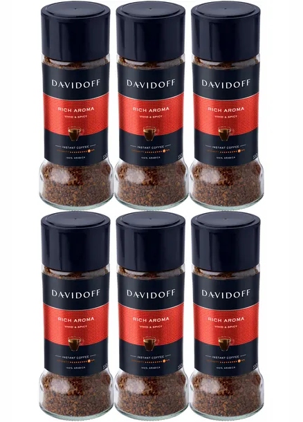 Kawa rozpuszczalna Davidoff Rich Aroma 6x100g (600g)