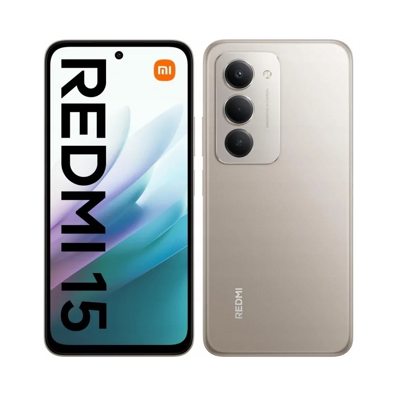 Smartfon Xiaomi Redmi 15 8 Gb 256 Gb 4G (lte) srebrny