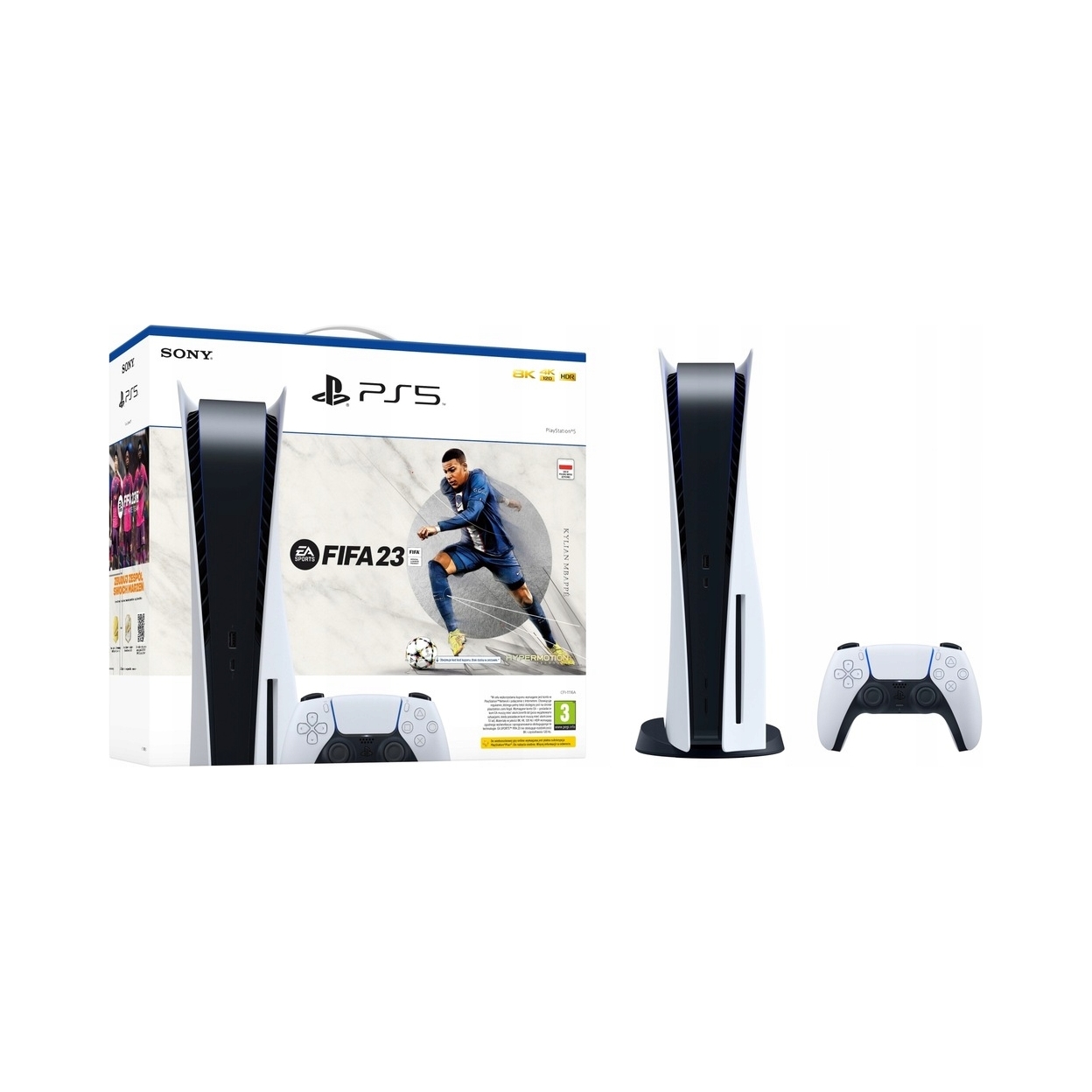 Konsola PlayStation 5 + Gra PS5 FIFA 23