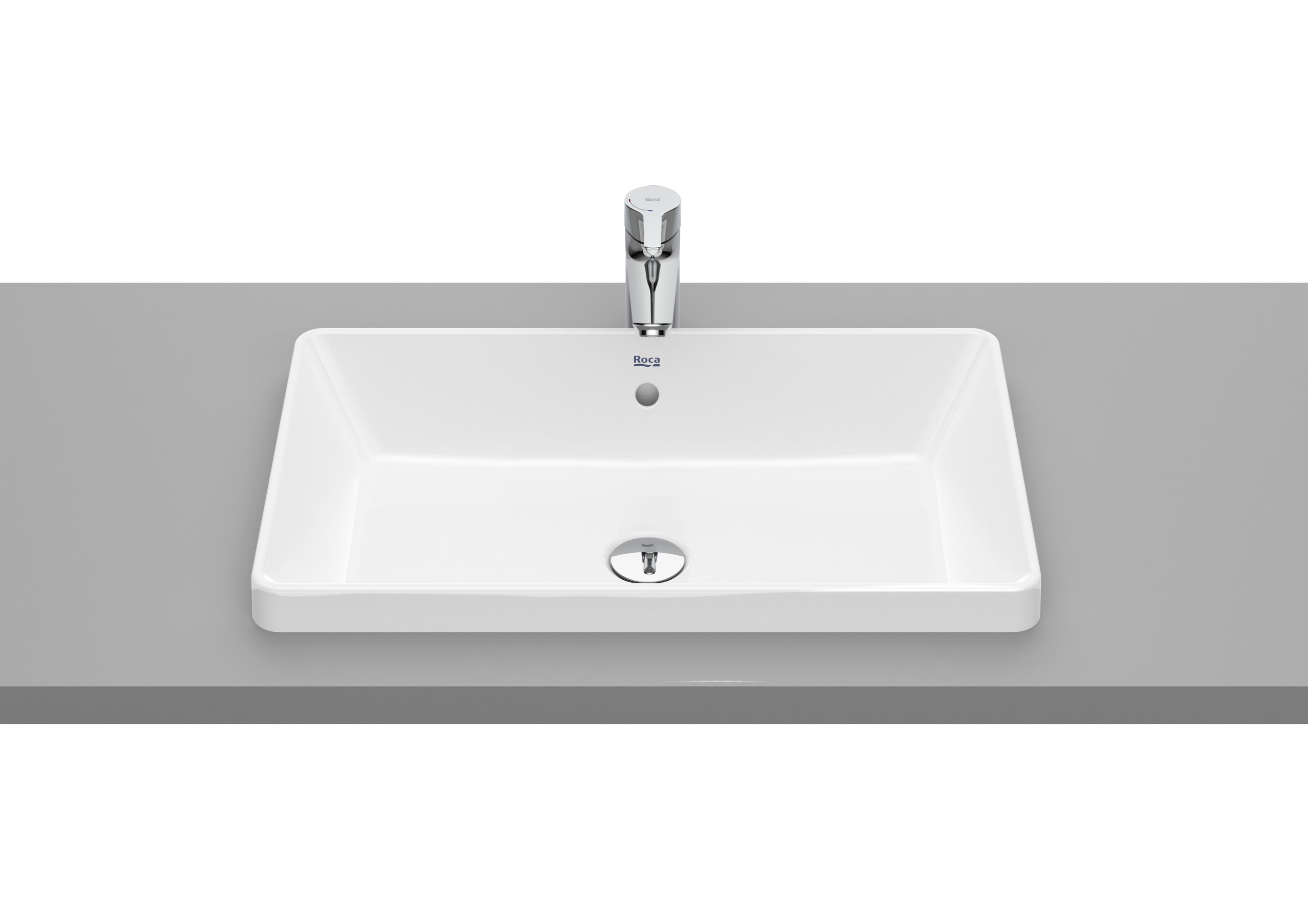Umywalka Blatowa Roca Square 60X37 A3270Y8000