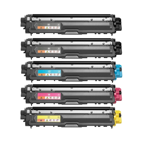 Toner zamiennik Emb do Brother TN241 TN245 zestaw 5 szt. czarny, kolorowy